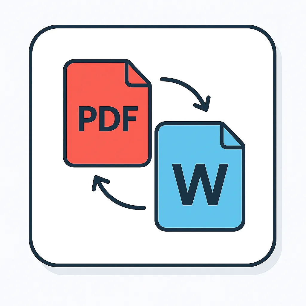 PDF to Word Converter Icon