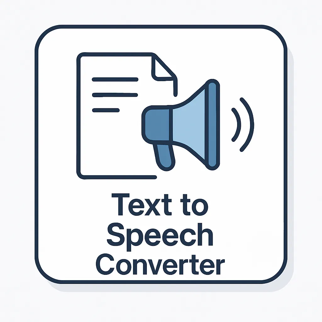Text to Speech Converter Icon